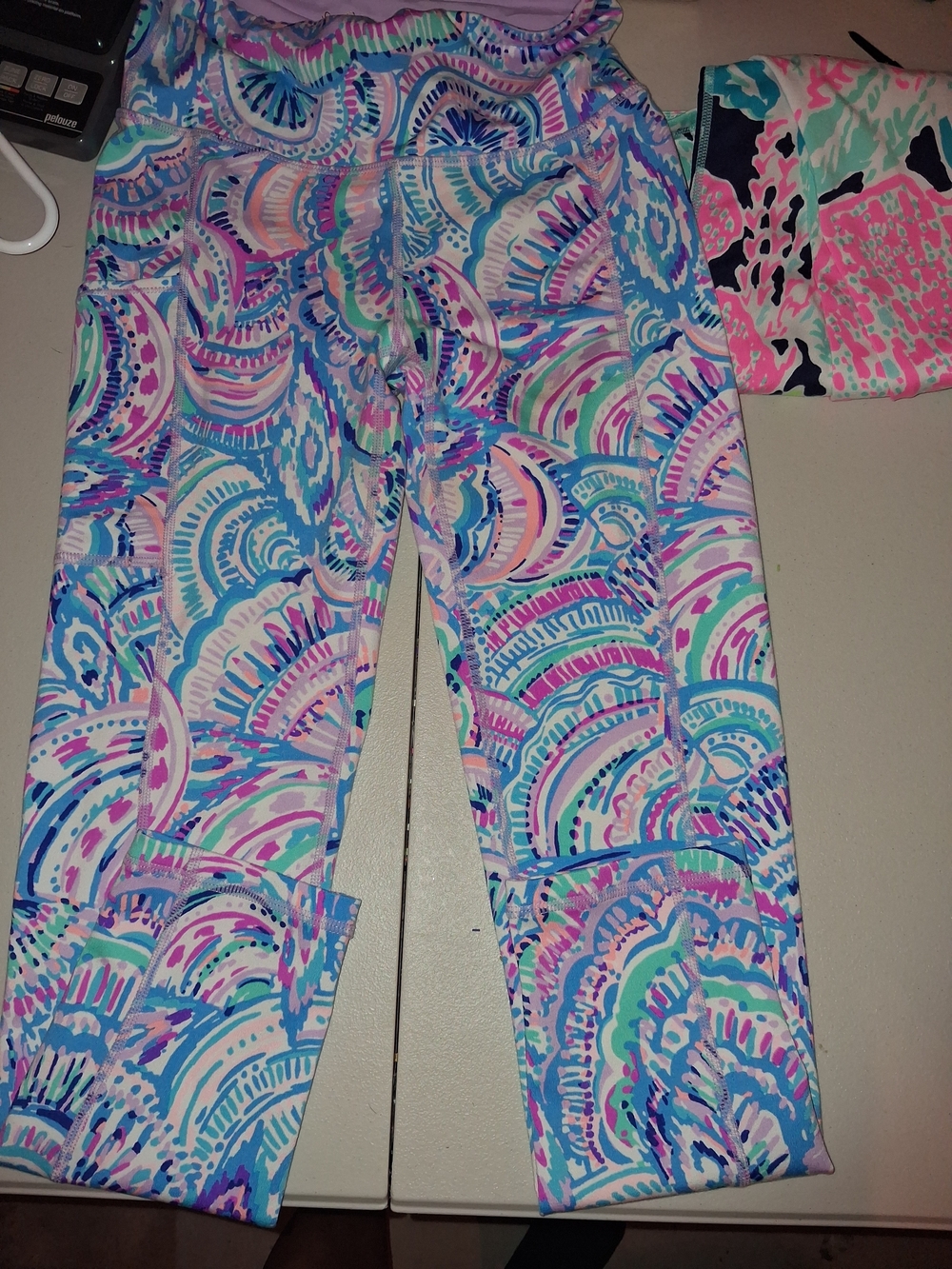 Lilly Pulitzer Luxletic Leggings Bundle - 2 Pairs Vibrant Tropical Prints